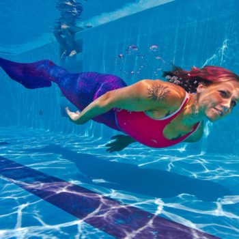Meerjungfrauenschwimmen