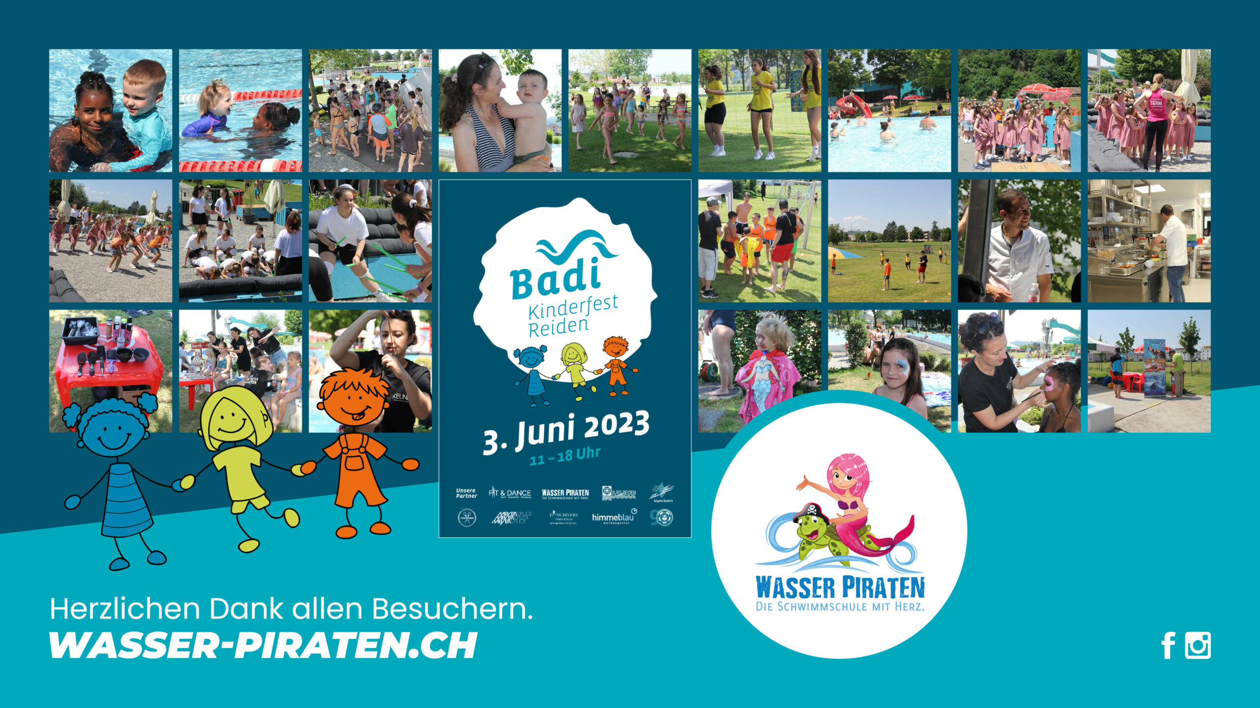 Impressionen Badi Kinderfest Reiden 2023