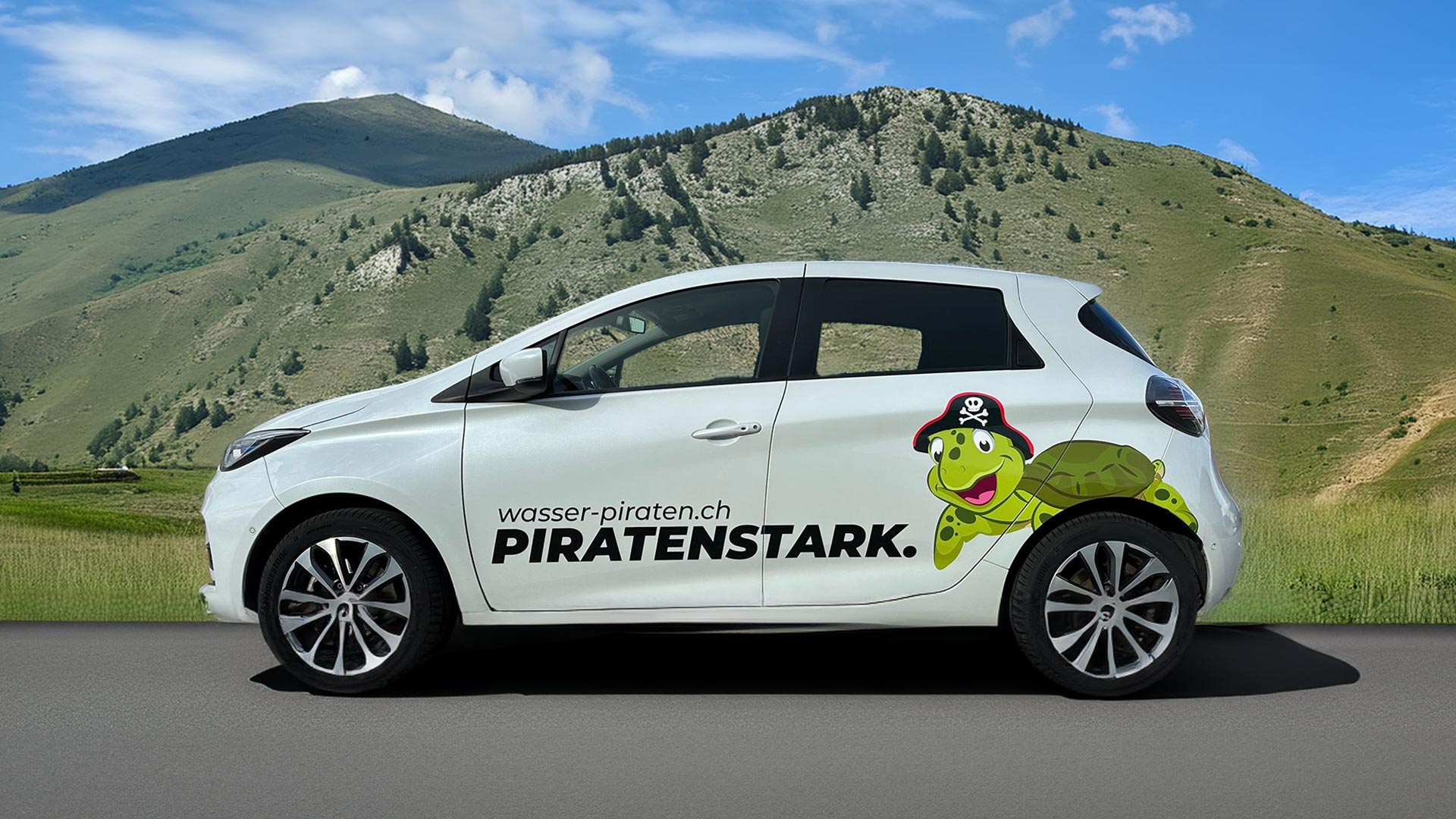 Autobeschriftung